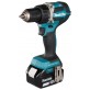 DLX5032T Makita įrankių rinkinys 3x5 Ah